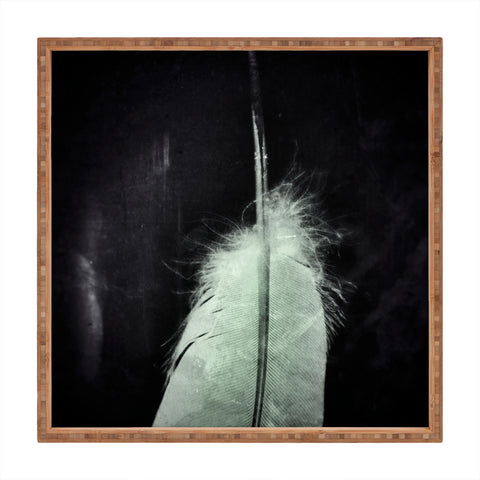 Krista Glavich White Feather Square Tray