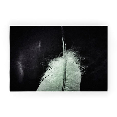 Krista Glavich White Feather Welcome Mat