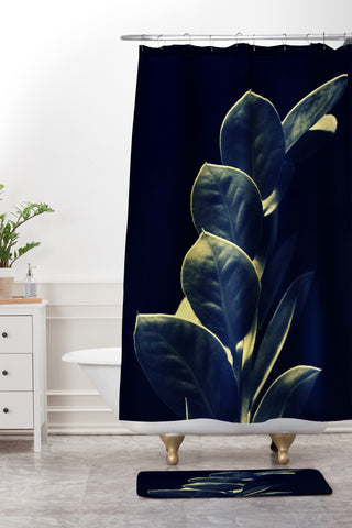 Krista Glavich Zamioculcas Shower Curtain And Mat