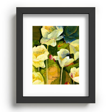 Land Of Lulu Alaska Flowers Recessed Framing Rectangle