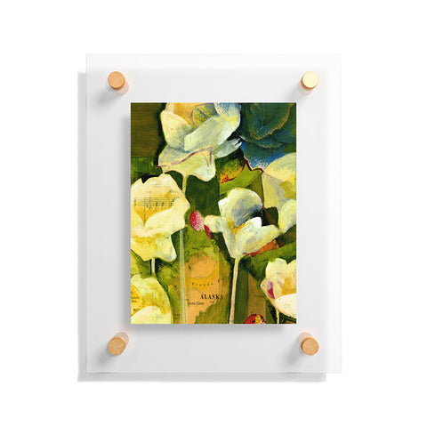 Land Of Lulu Alaska Flowers Floating Acrylic Print