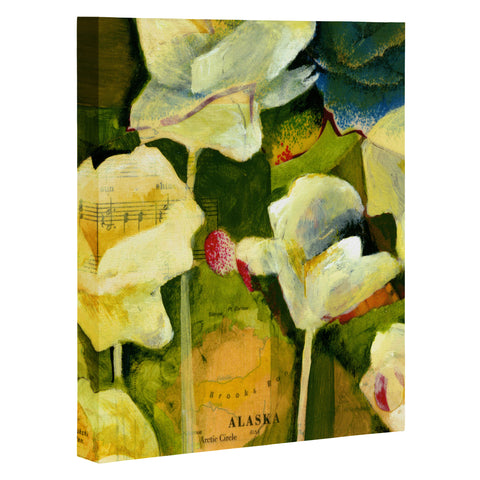 Land Of Lulu Alaska Flowers Art Canvas