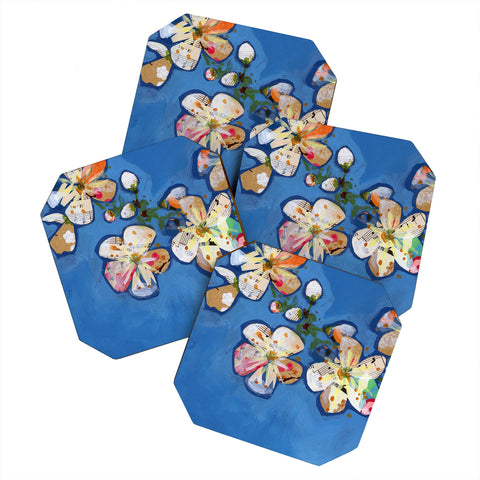 Land Of Lulu Apple Blossoms 2 Coaster Set