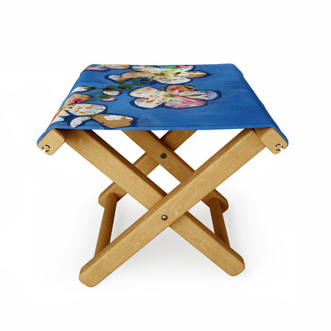 Land Of Lulu Apple Blossoms 2 Folding Stool