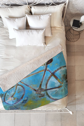 Land Of Lulu Dream Ride Fleece Throw Blanket