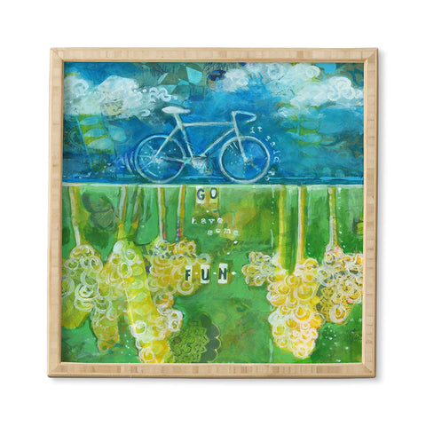 Land Of Lulu Go Have Some Fun Framed Wall Art