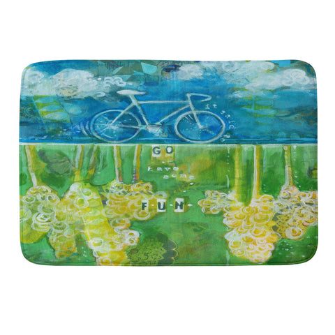 Land Of Lulu Go Have Some Fun Memory Foam Bath Mat