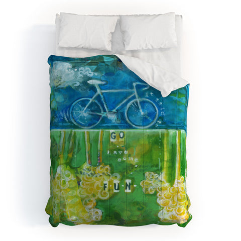 Land Of Lulu Go Have Some Fun Comforter
