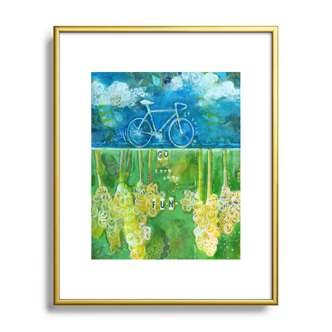 Land Of Lulu Go Have Some Fun Metal Framed Art Print