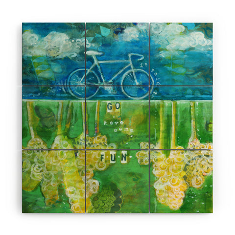 Land Of Lulu Go Have Some Fun Wood Wall Mural