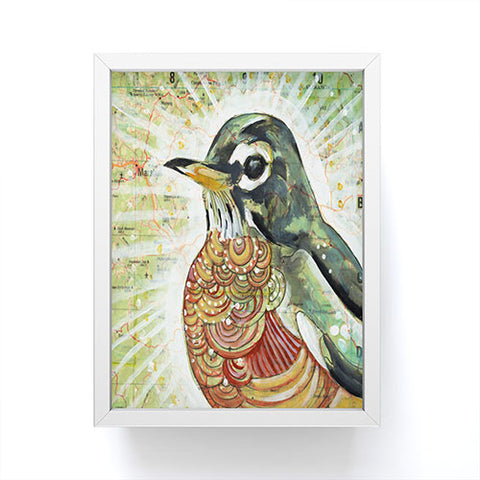 Land Of Lulu Hello Spring Framed Mini Art Print