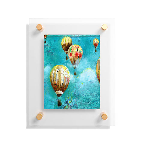 Land Of Lulu Herd Of Balloons 2 Floating Acrylic Print