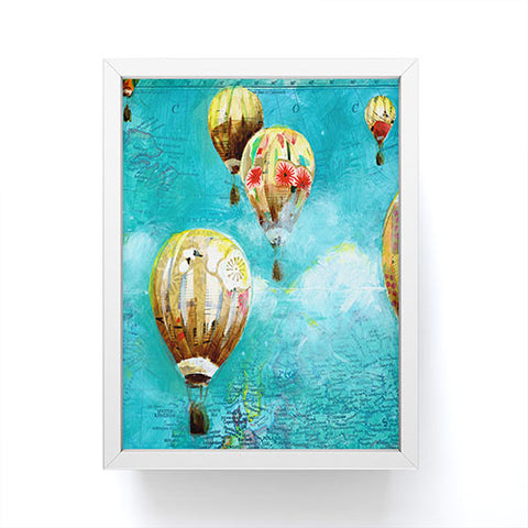 Land Of Lulu Herd Of Balloons 2 Framed Mini Art Print