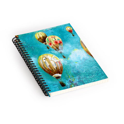Land Of Lulu Herd Of Balloons 2 Spiral Notebook
