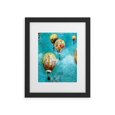 Land Of Lulu Herd Of Balloons 2 Framed Art Print