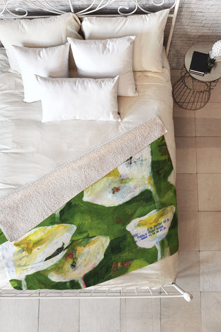 Land Of Lulu Hidden Fortunes Fleece Throw Blanket