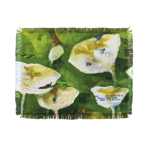 Land Of Lulu Hidden Fortunes Throw Blanket