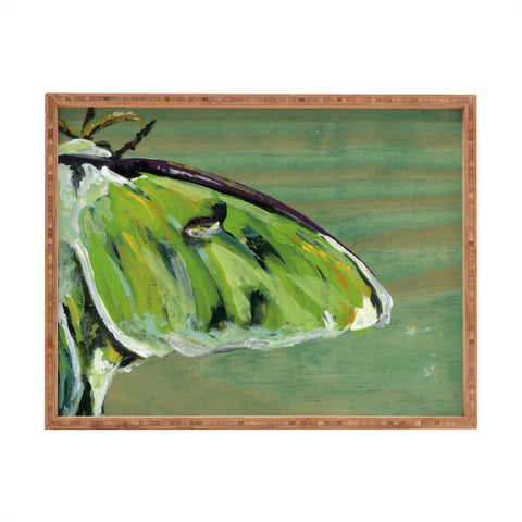 Land Of Lulu Luna Moth Rectangular Tray
