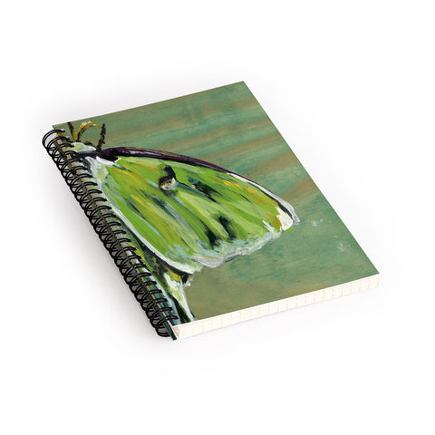 Land Of Lulu Luna Moth Spiral Notebook
