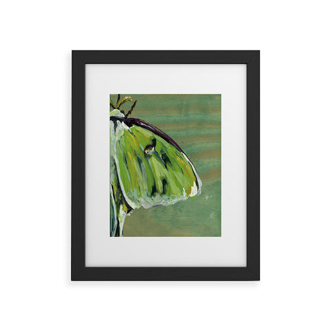 Land Of Lulu Luna Moth Framed Art Print