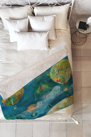 Land Of Lulu Roam Fleece Throw Blanket