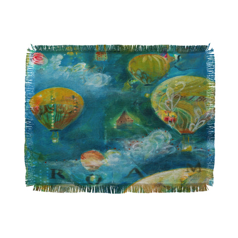 Land Of Lulu Roam Throw Blanket