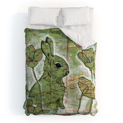 Land Of Lulu Signs Of Spring Comforter