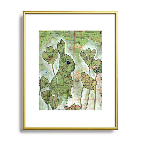 Land Of Lulu Signs Of Spring Metal Framed Art Print