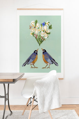 Land Of Lulu Spring Song Art Print And Hanger