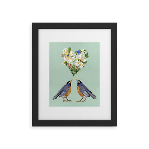 Land Of Lulu Spring Song Framed Art Print
