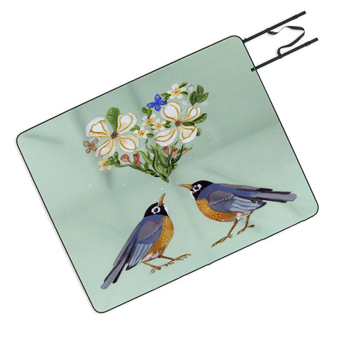 Land Of Lulu Spring Song Picnic Blanket