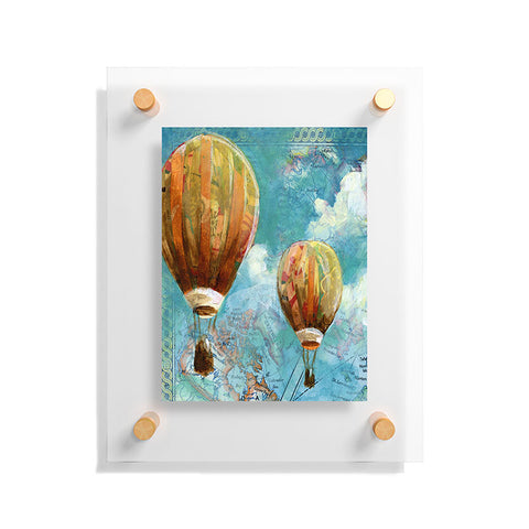 Land Of Lulu Two Balloons Floating Acrylic Print