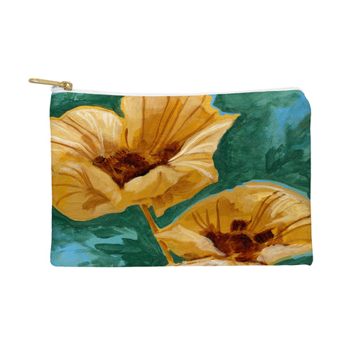 Land Of Lulu Two Flowers Pouch