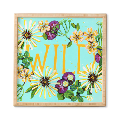 Land Of Lulu Wildflower Framed Wall Art