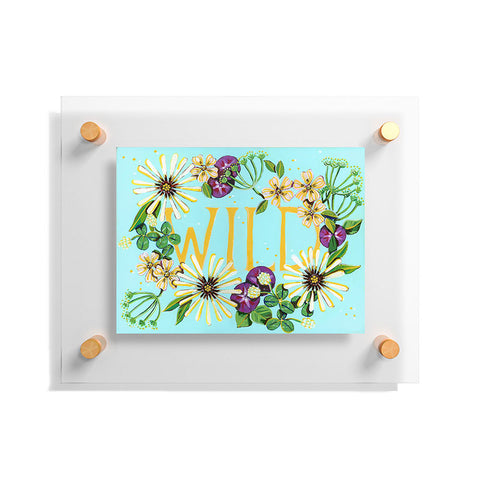 Land Of Lulu Wildflower Floating Acrylic Print