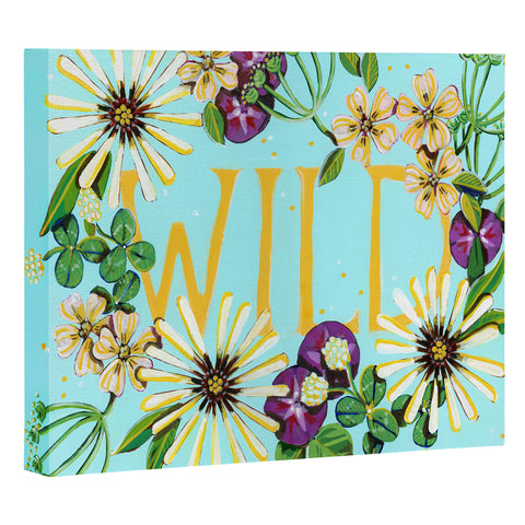 Land Of Lulu Wildflower Art Canvas