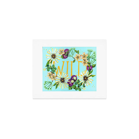 Land Of Lulu Wildflower Art Print
