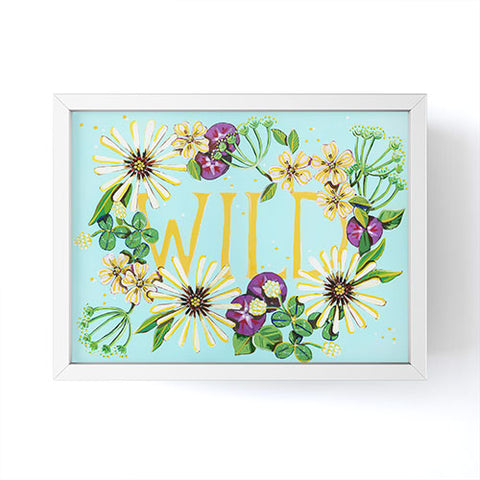 Land Of Lulu Wildflower Framed Mini Art Print
