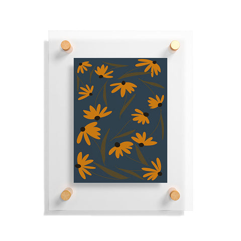 Lane and Lucia Autumn Floral Pattern Floating Acrylic Print