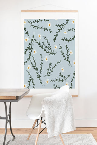 Lane and Lucia Chamomile and Rosemary Art Print And Hanger