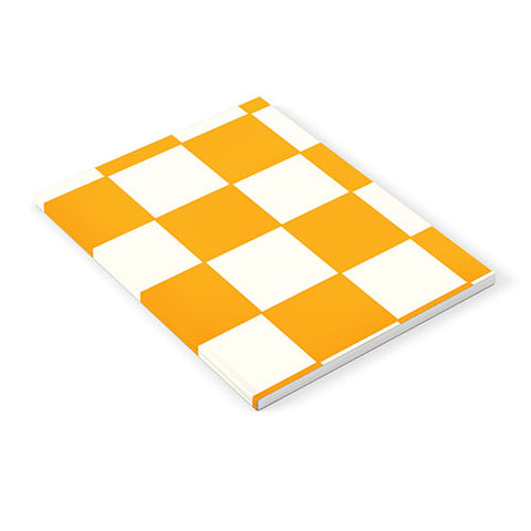 Lane and Lucia Citrus Check Pattern Notebook