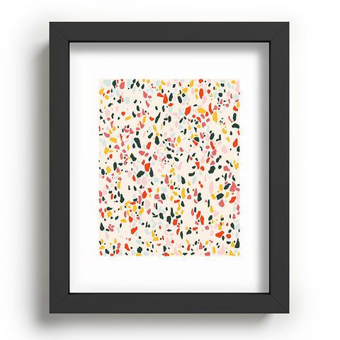 Lane and Lucia Confetti Terrazzo Recessed Framing Rectangle