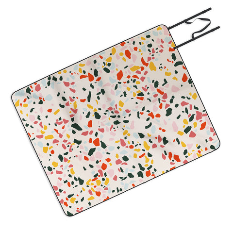 Lane and Lucia Confetti Terrazzo Picnic Blanket