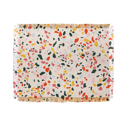 Lane and Lucia Confetti Terrazzo Throw Blanket