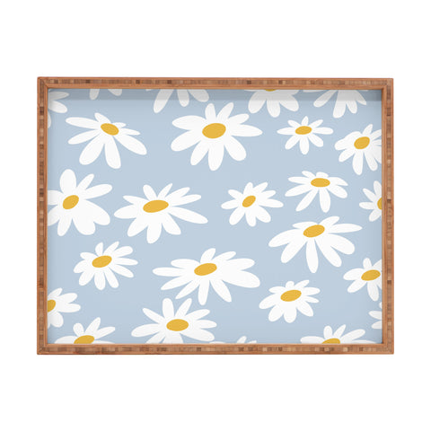 Lane and Lucia Lazy Daisies Rectangular Tray