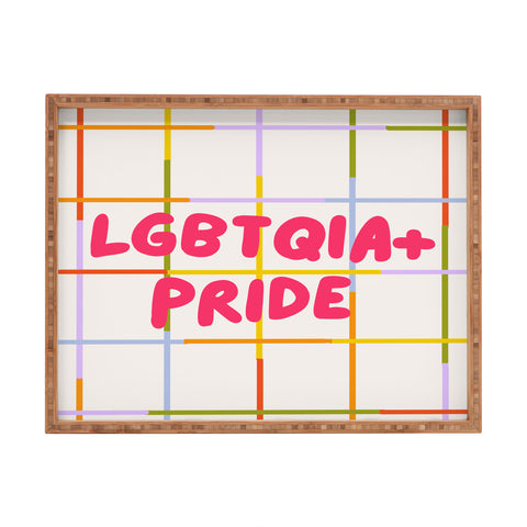 Lane and Lucia LGBTQIA Pride Rectangular Tray