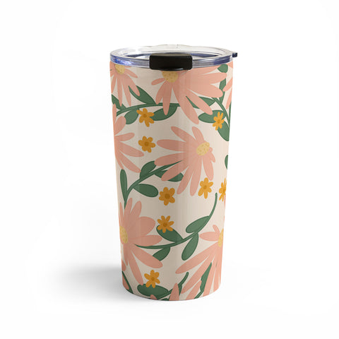 Lane and Lucia Meadow of Autumn Wildflowers Travel Mug