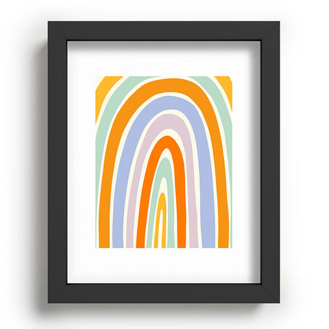 Lane and Lucia Mod Rainbow Recessed Framing Rectangle