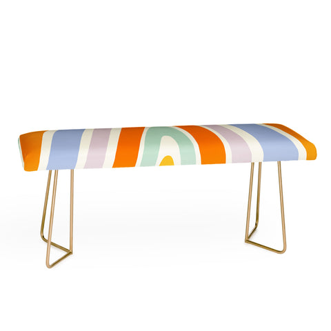 Lane and Lucia Mod Rainbow Bench