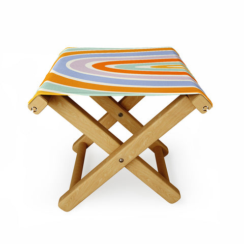 Lane and Lucia Mod Rainbow Folding Stool